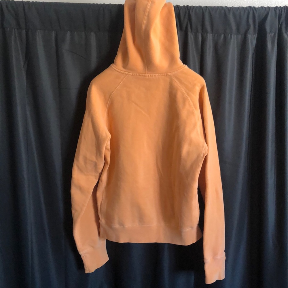 Genuine Merchandise Peach Hoodie with Navy Text - Picture 4 of 9